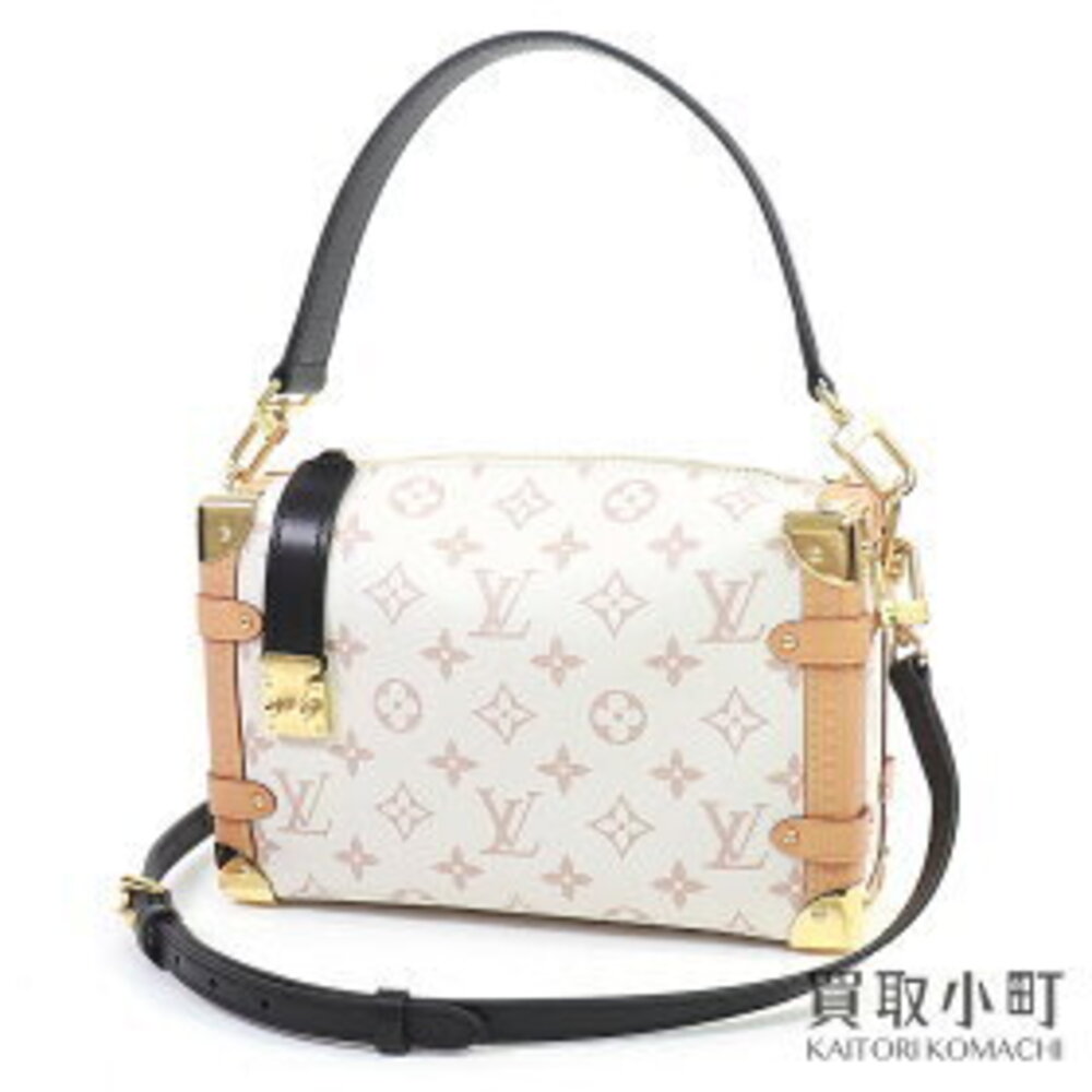 Louis Vuitton Side Trunk Monogram Dune shoulder bag crossbody pochette clutch LV